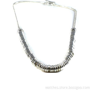 Fashionable Necklace with Chrome Plating and Pendant, Made of Zinc Alloy, Unique, OEM/ODM is WelcomeNew